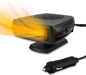 2026 New Portable Car Heaters for Vehicle for Winter, 12v Car Heater That Plugs Into Cigarette Lighter, 200w Cigarette Lighter Heater for Car Defroster and Defogger