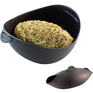 Silicone Loaf Pan with Steam Circulating Design, Non-Stick Baking Mold for Bread, Baguettes, Quiche & Meatloaf, Space-Saving & Dishwasher Safe