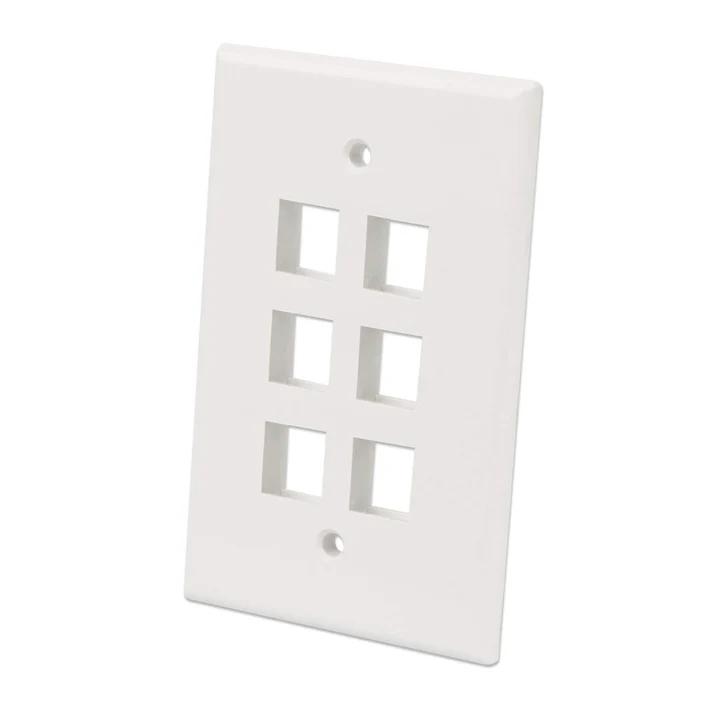6-Outlet Oversized Keystone Wall Plate