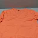 Elesomo Womens T Shirts V Neck Summer Short/Long Sleeve Cotton Tops Tees L