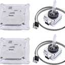 2 Set Xenon HID Headlight Ballast Module w/Harness and Bulbs for BMW X3 X5 M3 M6 335i 328i 650Ci 335d for Audi R8 TT TTS Quattro for Cadillac DTS for Mini Cooper for Jeep Cherokee