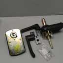 Signstek Keyless Entry Door Lock with Handle, Digital Keypad Door Knob, Smart Electronic Lock with Code, Touchscreen, Auto-Locking, Matte Black