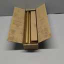 Gold Decorative Curtain Rods for Windows:Adjustable Farmhouse Curtain Rod for Bedroom Living Room,Heavy Duty Rustic Drapery Rods with Vintage Swan Finials Easy Install,Brass Gold 2 Pack 18-45"