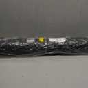 Ouskr Replacement Window Screens Roll, 36 inch x 100 feet Durable Window Screen Mesh for Patio Porch Door Windows, DIY Adjustable Fiberglass Window Screen Repair Kit Sliding Net Pet, Black