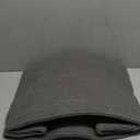 OIAHOMY XXLarge Rectangle Blanket Basket-96L, Cotton Woven Basket for Storage, Dirty Clothes Basket for Living Room, Nursery, Bedroom, Toy Organizing with Handle, 24" x 16" x 15", Dark Grey