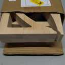 4 Pcs 1 3/4" W x 6 1/2" D x 9" H Traditional Wood Corbels Wooden Shelf Brackets Unfinished Paintable Solid Wooden Bracket for Doorway Countertops Home Shelves Cabinet Furniture Support