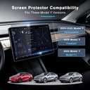 SirLord Tesla Screen Protector for Model Y Juniper & Model Y L -16" + 8"