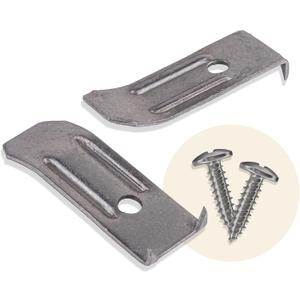 Steel Table Leaf Leveler with Screws | Pack of 12 | Table Leaf Hardware | TT5-S