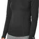 Duofold Women's Heavyweight Double-Layer Thermal Shirt (Medium, Black)