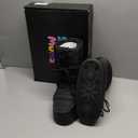 QLR Womens Winter Snow Boots Mid Calf Anti-Slip Boots with Warm Lining Lace-up Outdoor Shoes 8