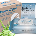 XL Adult Body Wipes - No Rinse Shower & Incontinence Bath Wipe, 11x9 Cleansing Washcloths with Aloe Vitamin E, Hypoallergenic inence for Adults, Seniors, Gym & Travel - 18 Singles