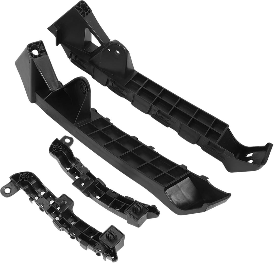 Front Bumper And Headlight Bracket Set of 4 Driver and Passenger Side Compatible with CRV 2017-2022 Replaces 71193-TLA-A01