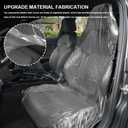 50PCS Disposable Car Seat Covers, Plastic Seat Covers for Cars, Universal Clear Vehicle Chair Protector, Auto Accessories Dustproof Waterproof Auto Chair Protector Fit for Most Vehicles