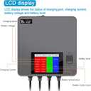 Hanatora LCD Simultaneous Charger with Storage Charge for DJI Mini 5 4 3 Pro Battery,Fast Multi Parallel 6 in 1 Display Charging Hub Drone Accessories