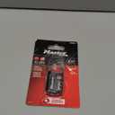 Master Lock 4688D Accepted Set Your Own Combination TSA Approved Luggage Lock, 1 Pack, Black