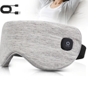 Heated Eye Mask Cordless, Warm Eye Compress for Dry Eyes Stye Blepharitis Chalazion MGD Eye Treatment, Heat Therapy to Unclog Gland, Soothe Tired and Sore Eyes (Gray)