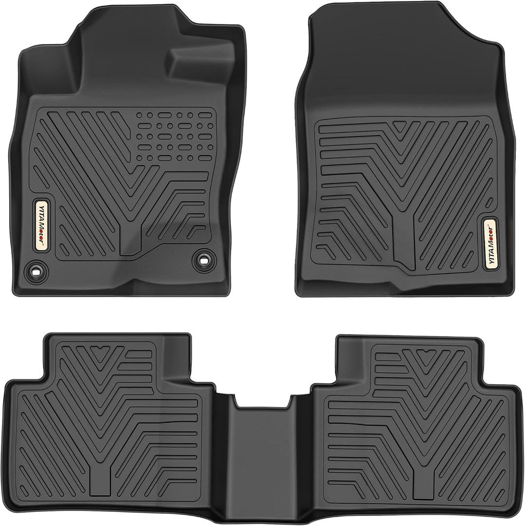YITAMOTOR Floor Mats for Honda Civic Sedan/Type R 2016-2021 TPE All-Weather