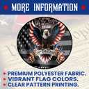 4 x We The People 250 Years Flag, 3x5 Feet Outdoor Flag | with 2 Brass Grommets, for Garden Patriotic Balcony Decor