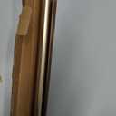 Ivilon Window Curtain Rod Decorative End Cap Design, 1 Inch Rod, 28 to 48 Inch. Warm Gold