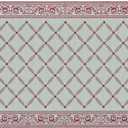 Stylish Camping 119125 9-feet by 12-feet Reversible Mat, Plastic Straw Rug, Large Floor Mat for Outdoors, RV, Patio, Backyard, Picnic, Beach, Camping (Burgundy/Beige)