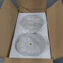 Elanze Designs Classic White 6 inch Resin Harvest Decorative Pumpkins Pack of 2