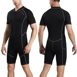 OMGear Wetsuit Women Men 2mm 3mm Neoprene Dive Wet Suit for Cold Water Short/Full Body Thermal Swimsuit for Adults Snorkel Suit for Snorkeling Scuba Diving Swimming Surfing Spearfishing, M