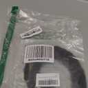 BOBIYA Messy Wide 2 Strands Synthetic Hair Black Braided Headband Classic Black Braid Headbands for Women