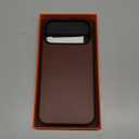 SHIELDON Leather Case for iPhone 17 Pro Max 6.9 Inch 2025 | [Camera Button Updated] | Compatible with Magsafe | Magnetic Wireless Charging | Comfort Grip | Metal Buttons | Camera Bezel - Retro Coffee