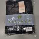 KIRUNDO Cardigan Sweaters for Women 2024 Fall Open Front Long Sleeve Loose Lightweight Knit Sweater Coat with Pockets (Black, S)