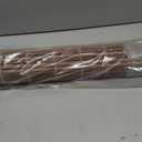 No Drill Cordless Bamboo Roman Shades, 33.564 in, Driftwood | Natural material, Light Filtering, Easy Install