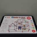 OleFun 180 Pack Fort Building Kits for Kids 4, 5, 6, 7, 8+ Year Old Boys & Girls, Creative STEM Building Toys for DIY Castles, Tunnels, Play Tent, Ideal Gifts for Aged 5-8