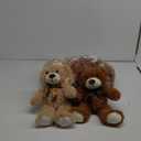 12 Pack Teddy Bears Bulk 13.5 inch Teddy Bear Stuffed Animal Baby Shower Bear Plush Gifts for Christmas Valentine's Day Mother's Day for Kids or Adults (6 Light & 6 Dark Brown)