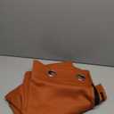 BGment Thermal Insulated 100% Blackout Curtains 63 Inch Length 2 Panels, Total Light Blocking Curtains for Bedroom, Grommet Window Drapes with Thick Black Liner, 42 Inch Wide Each Panel, Burnt Orange