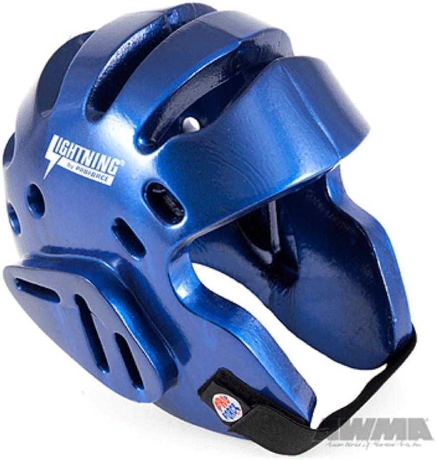 Proforce Lightning Karate/Martial Arts Sparring Headgear (Youth, Blue)