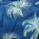 Men's Hawaiian Shirt Short Sleeve, Tropical Beach Floral Shirts Casual Button Down Tops for Summer Trip Vacation Size L