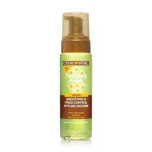 Creme of Nature Pure Honey Define Hair Food Smoothing & Frizz Control Styling Mousse, Flexible Hold & Shine for Curls, With Honey, Avocado Oil & Coconut Oil, No Crunch, 7 oz (2.33 Ounce (Pack of 1))