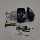 TEEHO TE002 Fingerprint Door Lock - Keyless Entry Door Lock - Electronic Keypad Deadbolt - Smart Locks for Front Door - Auto Lock - Easy Installation - Matte Black