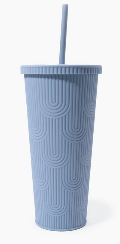 DH MERMAID SCALE TUMBLER BLUE 24OZ