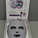 Shark CryoGlow LED Face Mask with Under-Eye Cooling, Anti-Ageing & Blemish Repair, Red & Blue LED, Infrared Light Therapy, USB-C, Remote Control, Storage Bag, Lilac Chill, FW312PL