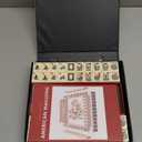 American Mahjong Tile Set, 166pcs Premium Mah Jong Tiles with Exquisite Storage Box, Include Instructions & Play-Chips, Mah Jongg Sets for Family & Friends Gatherings