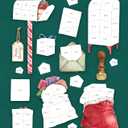 Brain Games - Sticker by Number: Christmas (24 Images to Sticker - Watercolor Tree Cover): Includes 2 Foil Sticker Sheets to Complete Each Image!