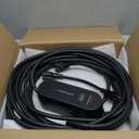 40FT Cable EV Charger Level 1 and Level 2 16 Amp EV Charging Station with NEMA5-15P & 6-20 Plug, Compatible with J1772 Electric Cars for Household Travel Portable Electric Vehicle Charger