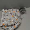 High Chair Pad, High Chair Cushion, seat Cushion, Breathable Pad, with Baby High Chair Seat Belt, 2 Pieces, Soft and Comfortable, Make The Baby More Comfortable (Grey Animal Pattern)