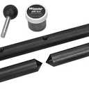 Wheeler Scope Ring Alignment and Lapping Kit, 34mm for Scope Mounting, Accuracy, Gunsmithing, black