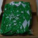 Jetec 12 Pcs 12'' St. Patrick's Day Hanging Ornament Inflatable PVC Decorations Shamrock Ball Shape Yard Ornaments for Lawn Lucky Clover Yard Ornaments for Party Decorations(Ball Style)