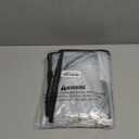 Liuoud Clear Garment Bags for Hanging Clothes Gusseted, Suit Bags for Closet Storage, Hanging Plastic Clothes Cover for Coat, Dress, Fur, Shirt, 3 Pack, ” Long