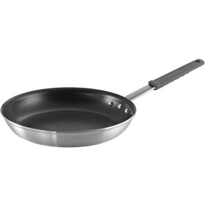 Tramontina Professional 12-Inch Non Stick Large Frying Pan, Heavy-Gauge Aluminum Skillet with Reinforced Nonstick Coating, Gray Handle, Dishwasher and Oven Safe
