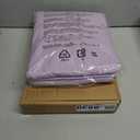 Amazon Basics Ultra-Soft Microfiber 3 Piece Bed Sheet Set With 14-inch Deep Pockets, Twin XL, College Dorm Bedding, Frosted Lavender, Solid