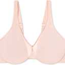 Warner's Womens Signature Support Cushioned Underwire for Support and Comfort Underwire Unlined Full-Coverage Bra 35002a, Size 42C (Beige)