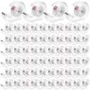 100 Pack Transparent Tape with Dispenser Bulk 0.7 x 708 Inches Tapes and Refillable Desktop Tape Dispensers for DIY, Gift Wrapping, Repairing, Home and Office Applications